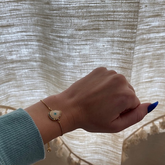 Evil Eye Gemstone Bracelet - Picture 5 of 5